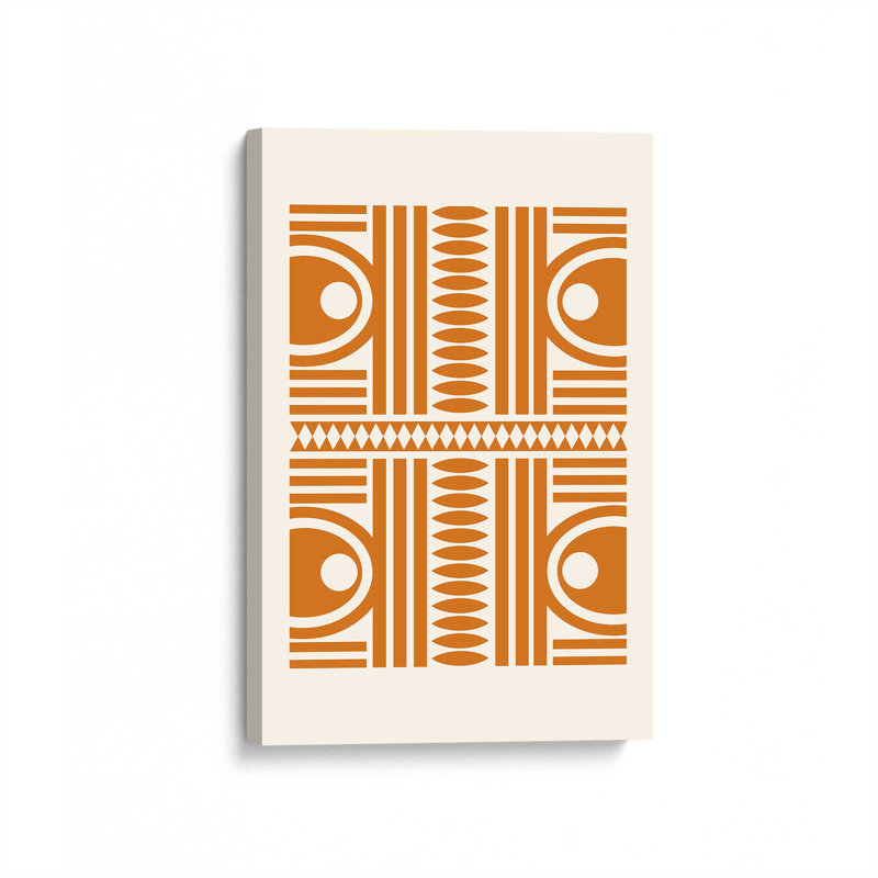 Toile tendue Abstract Heritage III, 12 po x 8 po