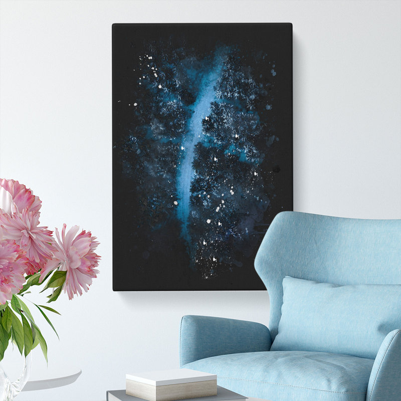Walking Through the Forest - Wrapped Canvas, 76cm H x 50cm W x 3cm D