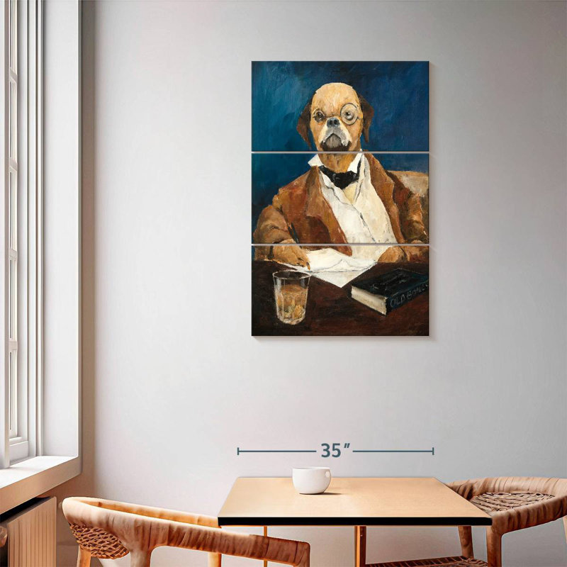 Brampt Nathaniel Howlthorn, 38'' H x 24'' W