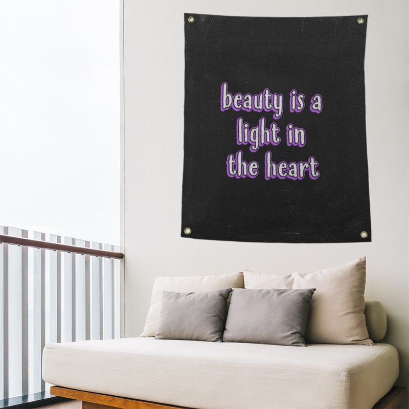Polyester Tapestry, 36" H x 26" W, Purple