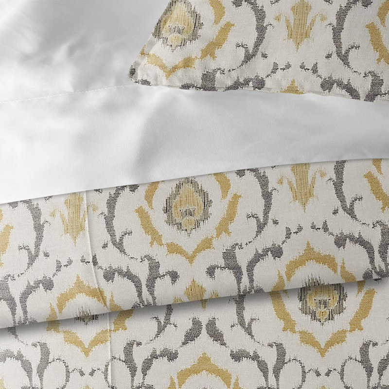 Ivory Cotton King Bedspread with Shams