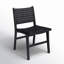 Chaise d'appoint en cuir Lovella Valeria-327861824-327861884