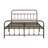 Classic Iron Platform Bed with High Headboard and Footboard-1832431515-1778892815