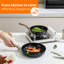 18 - Piece Non-Stick Aluminum Cookware Set