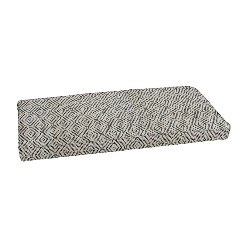 Kaycee Outdoor 2'' Bench Seat Cushion, 3", 19'' W x 48'' D
