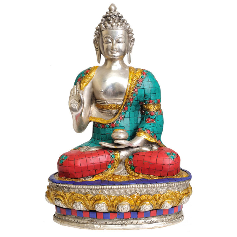 Lord Buddha In Vitarka Mudra (divinité bouddhiste tibétaine)