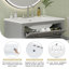 Meuble-lavabo 30 po avec lavabo en céramique-126719158