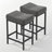 Triplehorn Backless Bar and Counter Stools Upholstered Seat for Comfort, Perfect for Kitchen or Dining Areas-935776923-935776920