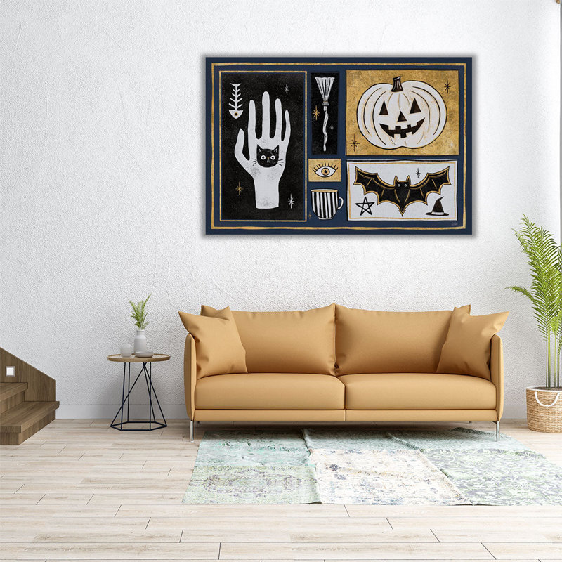 «Frightful Wicked I», reproduction d'art sur toile, H 20 po x l 30 po