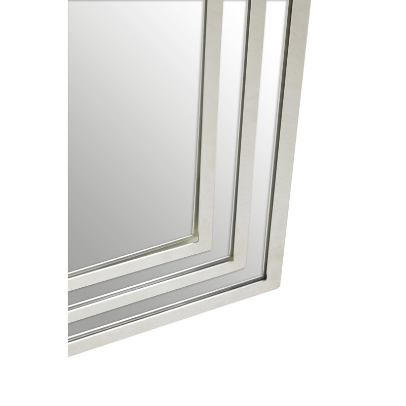 Polaris Metal Flat Wall Mirror