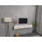 Fully Assembled Floating Tv Stand, 86In Wall Mounted Entertainment Center With Flip-Down Doors & Drawers，High Gloss-169017381