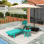 Altura Outdoor Chaise Lounge with Table-88382501