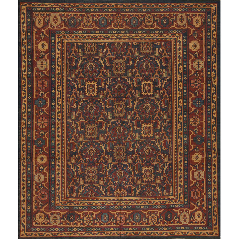 Discovery Hand Knotted Wool Area Rug