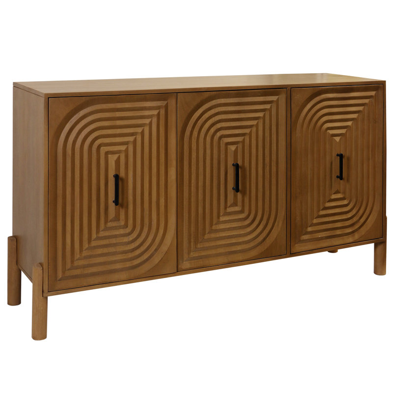 Jarcos 3-Door Sideboard - Light Tobacco