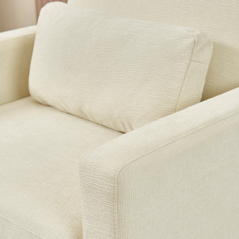 Chaise en chenille de style moderne - Structure en bois massif, rembourrage de base pour une détente parfaite. Plusieurs thèmes. Assemblage facile inclus.