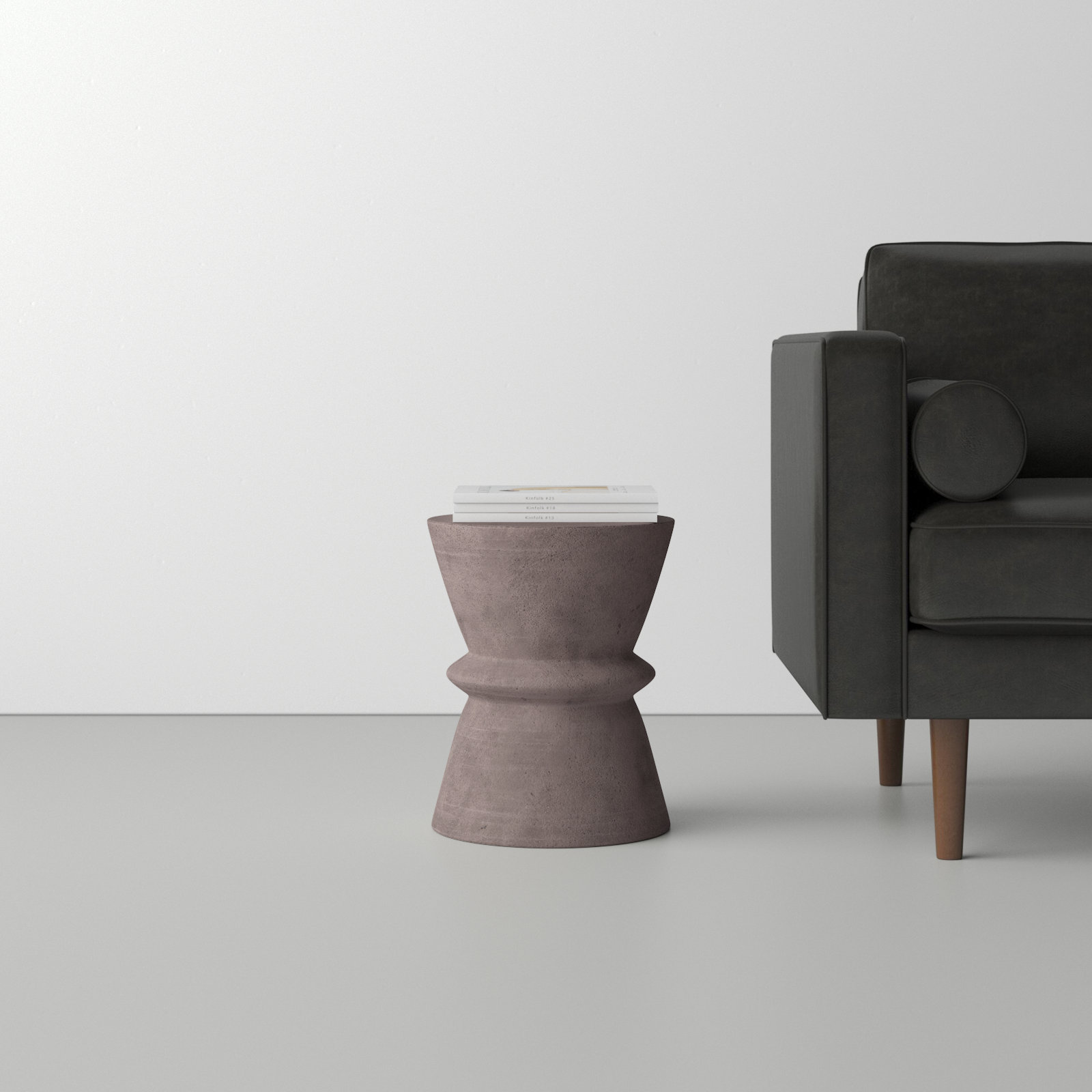 Dormington End Table, Dark Gray