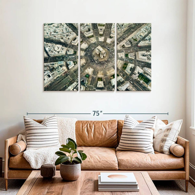 Arc De Triomphe Paris, 36" H x 57" W