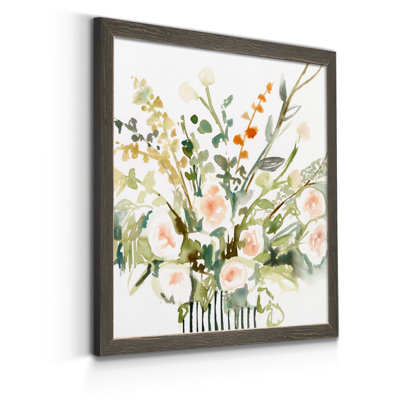 Imprimé fleurs en « I »