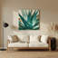 Southwestern Plants Agave Plant 150, art mural en métal brun-198356700