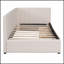 Upholstered Daybed with 2 Storage Drawers, Sofa Bed Frame for Comfort and Clutter-Free Living-374178608