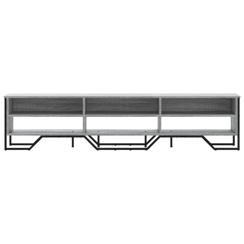 Andan Unfinished TV Stand, Grey Sonoma, 180cm