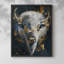 ANIMALS Series CXLV III - reproduction encadrée de qualité supérieure - prête à être accrochée - aucun clou requis-1447501657-1447501636