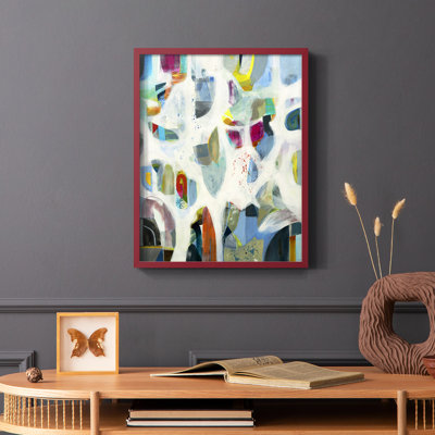 Interaction Framed Print - Solid Wood