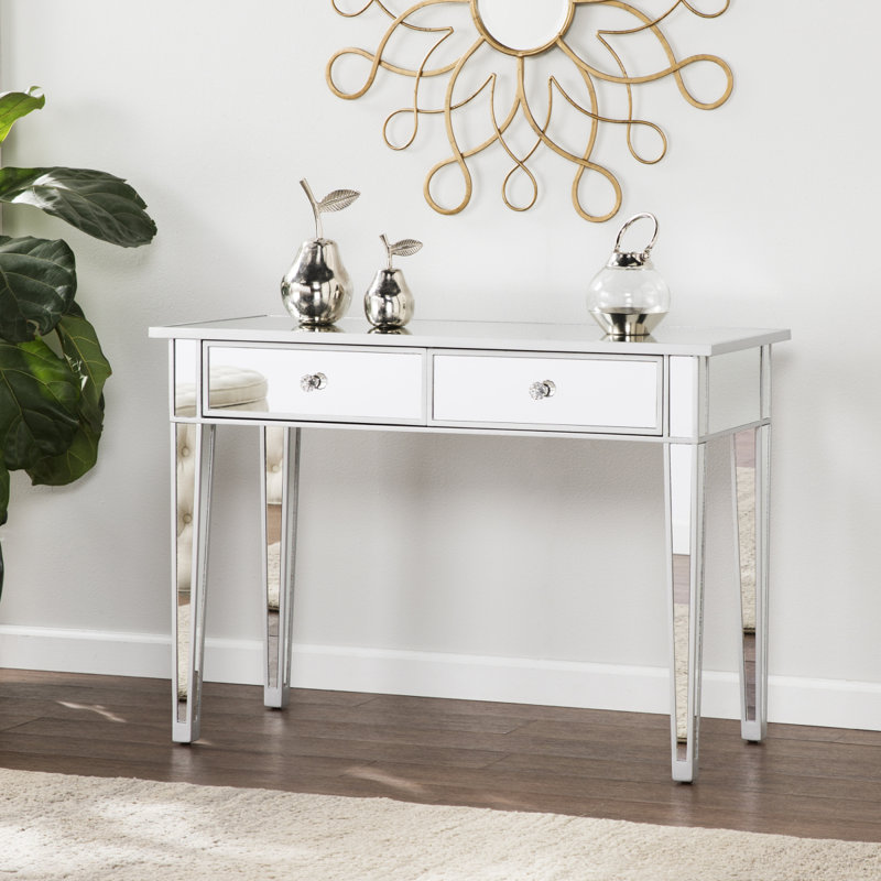 Console à miroir 2 tiroirs Mirage