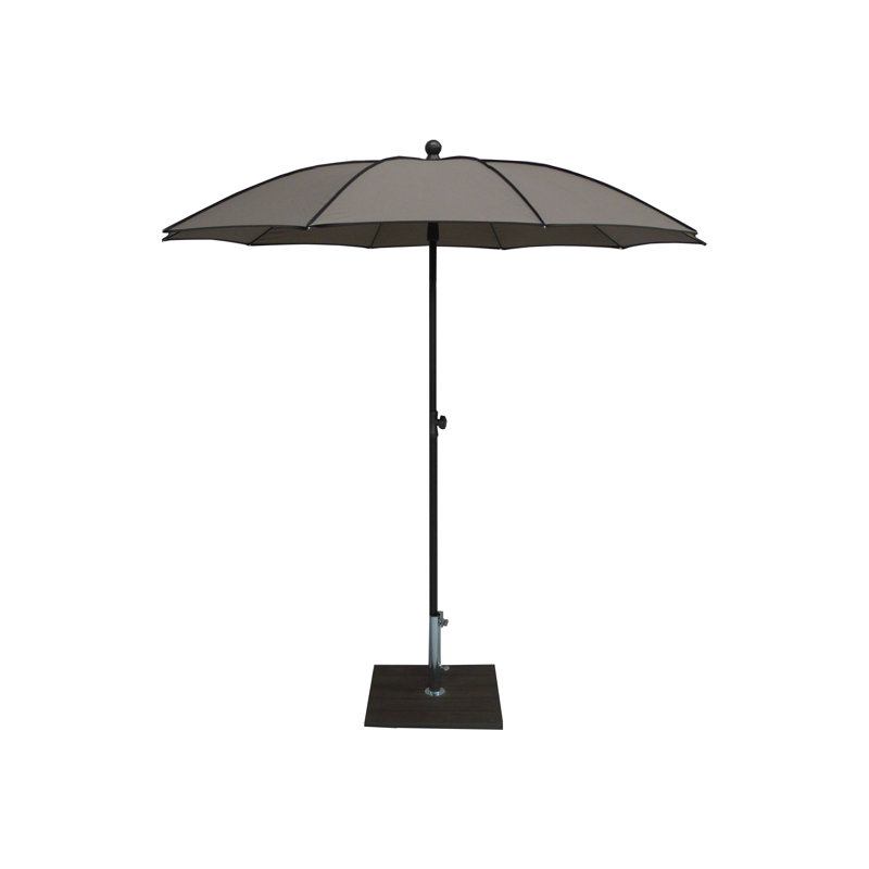 Strattenburg 200cm Market Parasol, Taupe