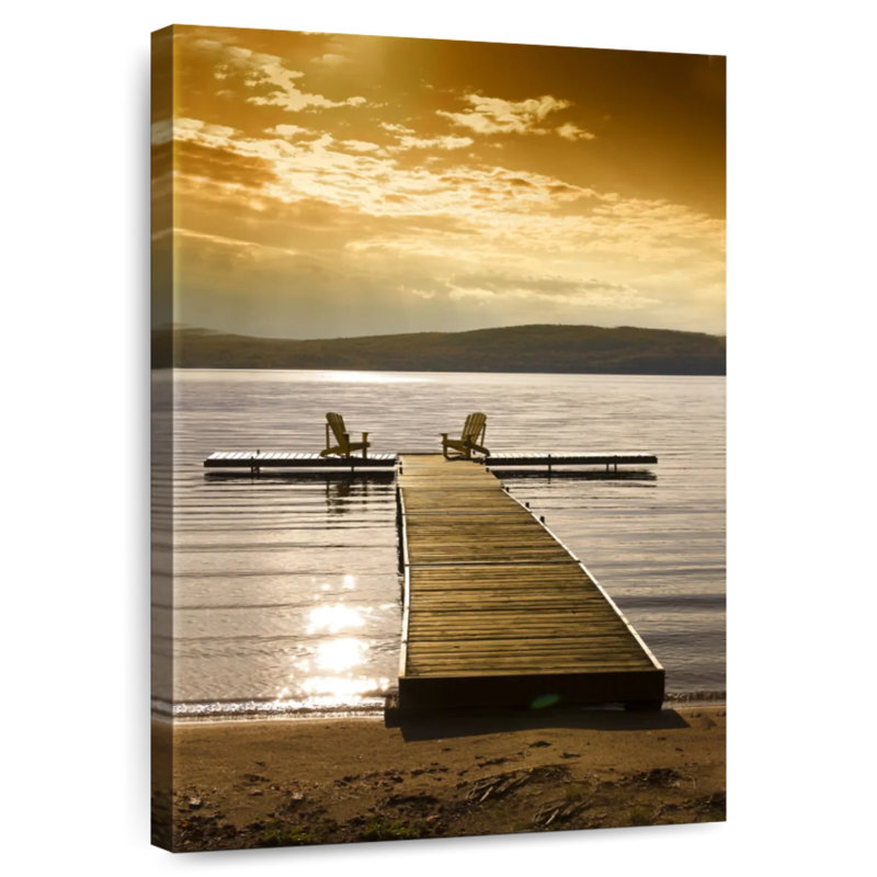 Aletra Dusk At The Dock, H 24 po x l 16 po