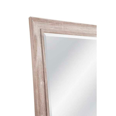 Montauk Solid Wood Rectangle Floor Mirror