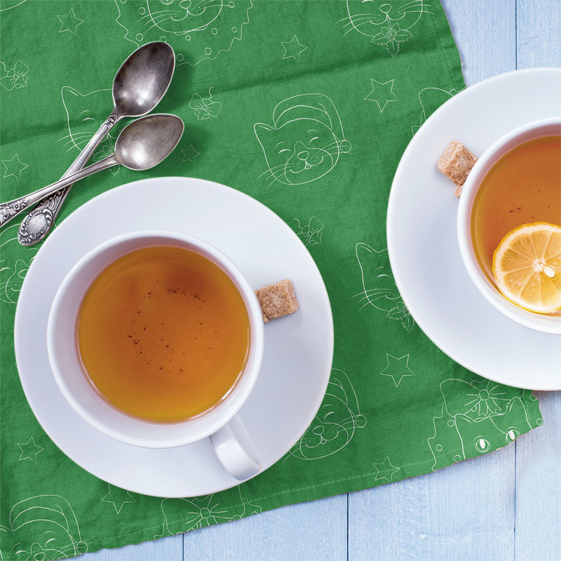 Waffle Tea Towel Kitchen Towel, Poly Twill