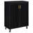 2-Door Black Storage Organizer Cabinet For Bedroom Use-229564294