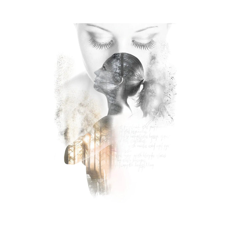 Mimmi by Andreas Stridsberg - Wrapped Canvas Print, 101.6 cm H x 66.04 cm W x 1.91 cm D
