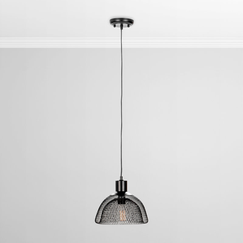 Gagliano 1 - Light Pendant, 15.6" H x 10" W x 10" D, Black