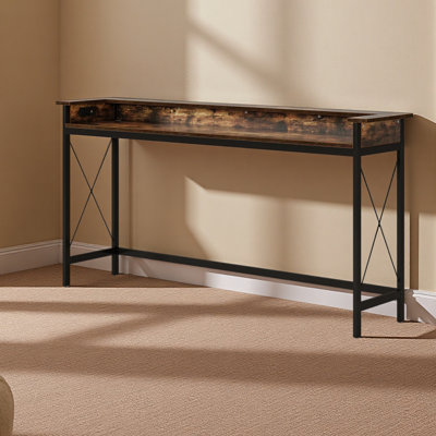 Couch Table With Electrical Outlet,Console Table,Bedside Table