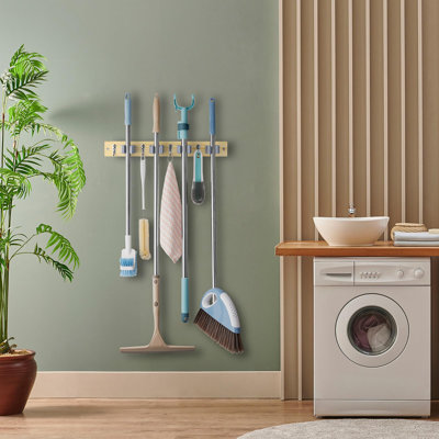 Mop Broom Holder Wall Mount
