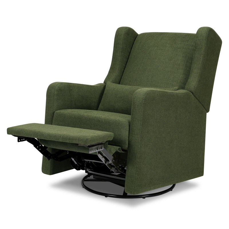 Arlo Recliner and Swivel Glider, Performance Green Polyester Blend