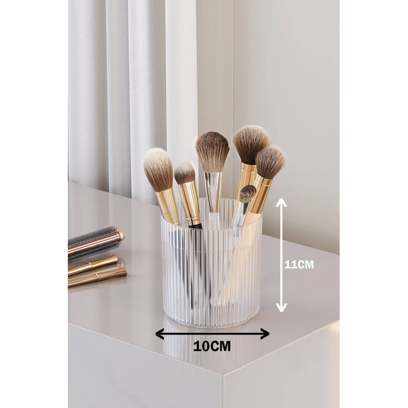 Ensemble de maquillage (2 pièces), Transparent