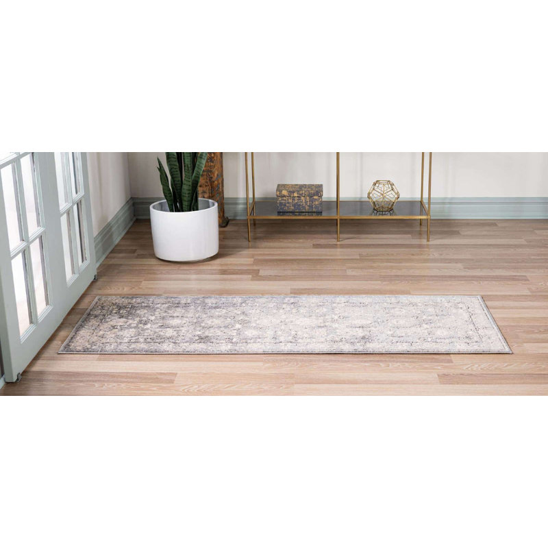 Geddis Ikat Indoor Rug, Runner 2'2" x 8'
