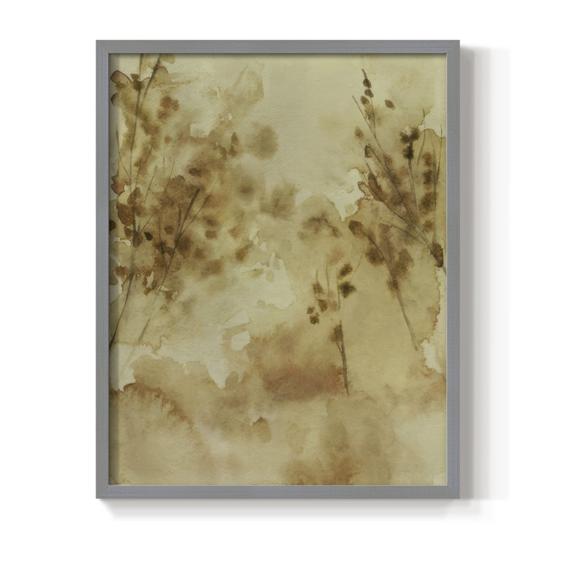 «Yellow Memory II», H 15 po x l 12 po, Gris