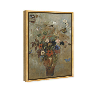 Floral And Botanical " Still Life With Flowers " by Oliver Gal Painting Print