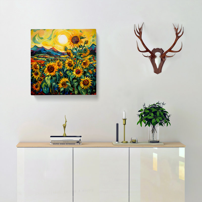 Modern Wall Art - Wrapped Canvas, 50cm H x 50cm W x 3cm D