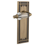 Mission Plate Privacy (Bed & Bath) with Parlour Lever