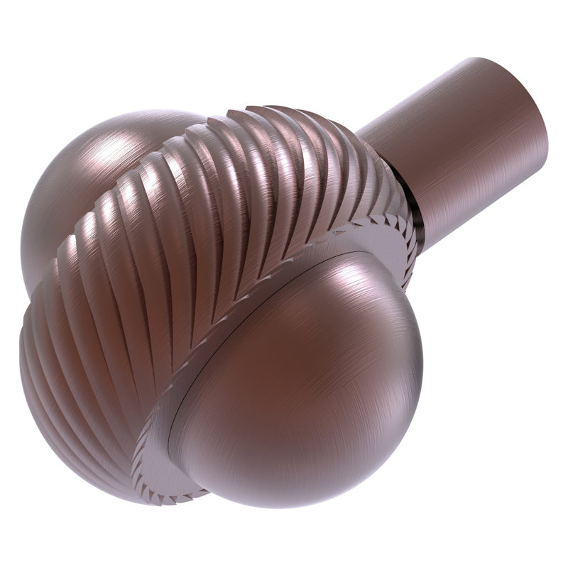Poignée fantaisie 1 1/2", Cuivre antique