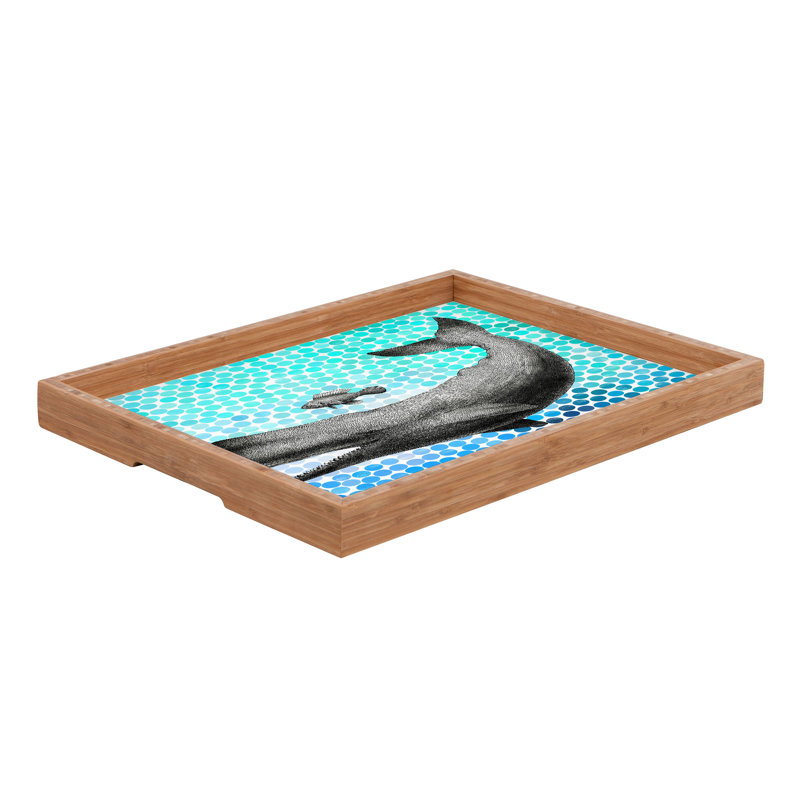 Iowa Park Wood Tray, 1.75" H x 14" W x 18" D