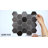 Nano Black 3" x 3" Hexagon Porcelain Mosaic Floor & Wall Tile