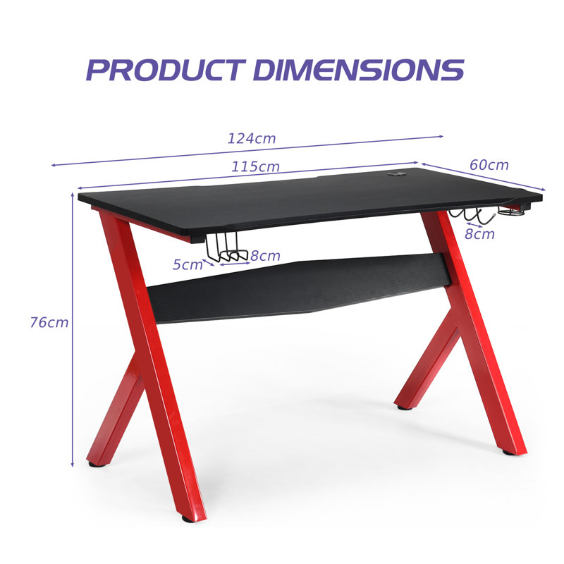 Bangura Rectangle 115cm L Training Table