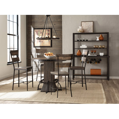Huley 4 - Person Pedestal Dining Set