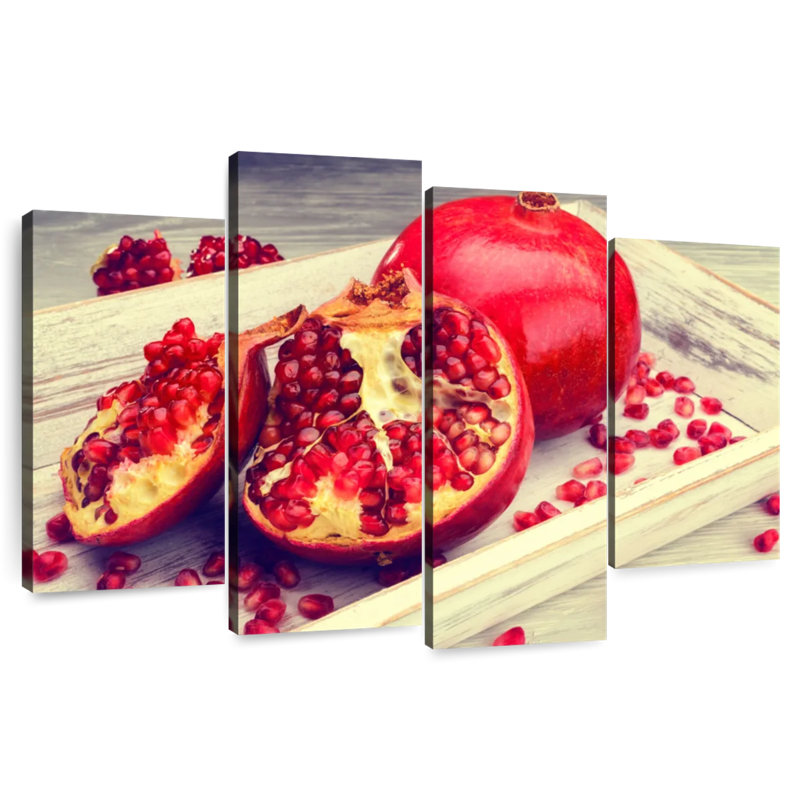 Yarlin Ripe Pomegranate, 48" H x 75" W